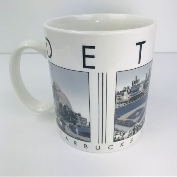 Starbucks vintage 2003 Detroit City Scenes Series 16 oz. Mug - Picture 2 of 13